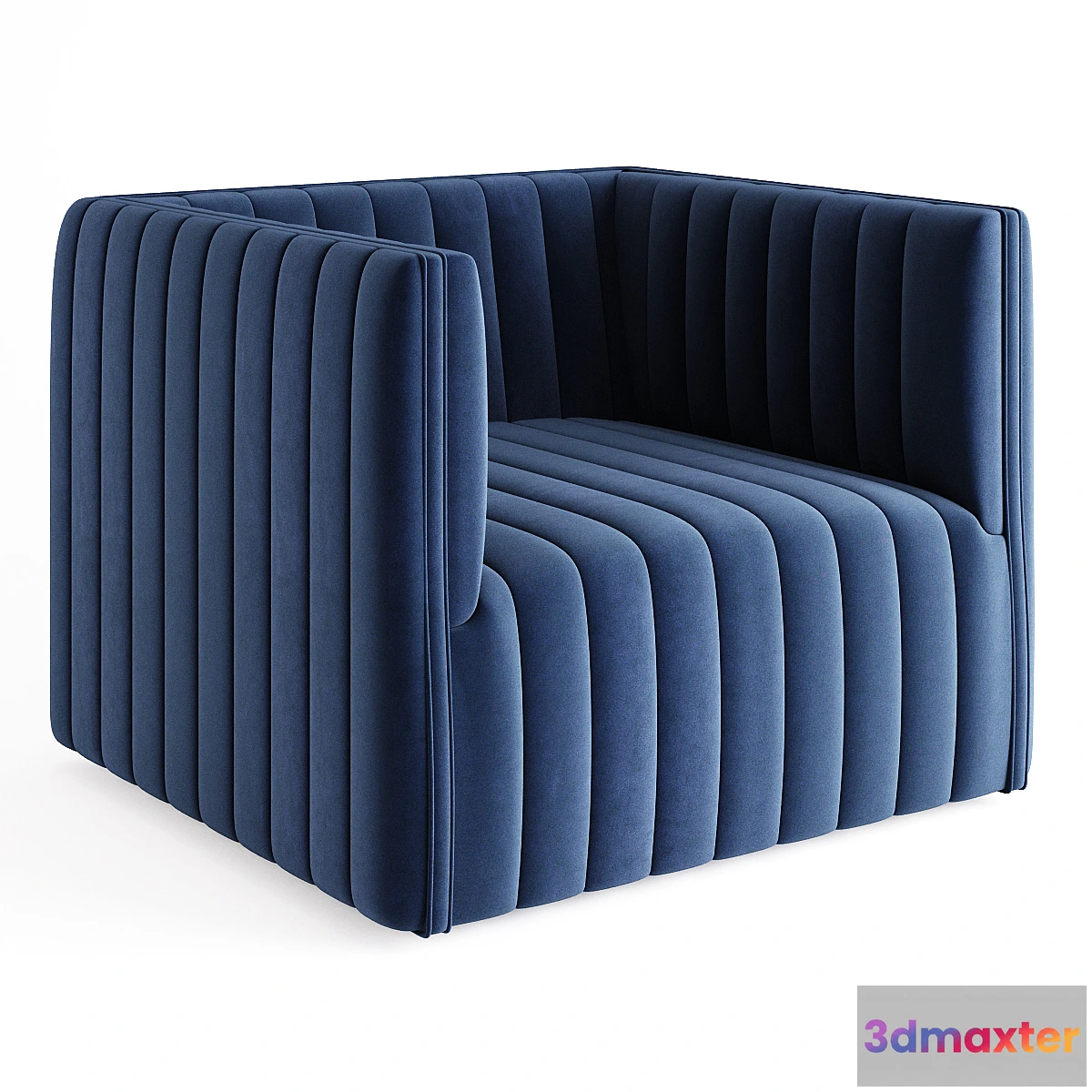 830176 - Buxton Channel Tufted Swivel Chair - No.3