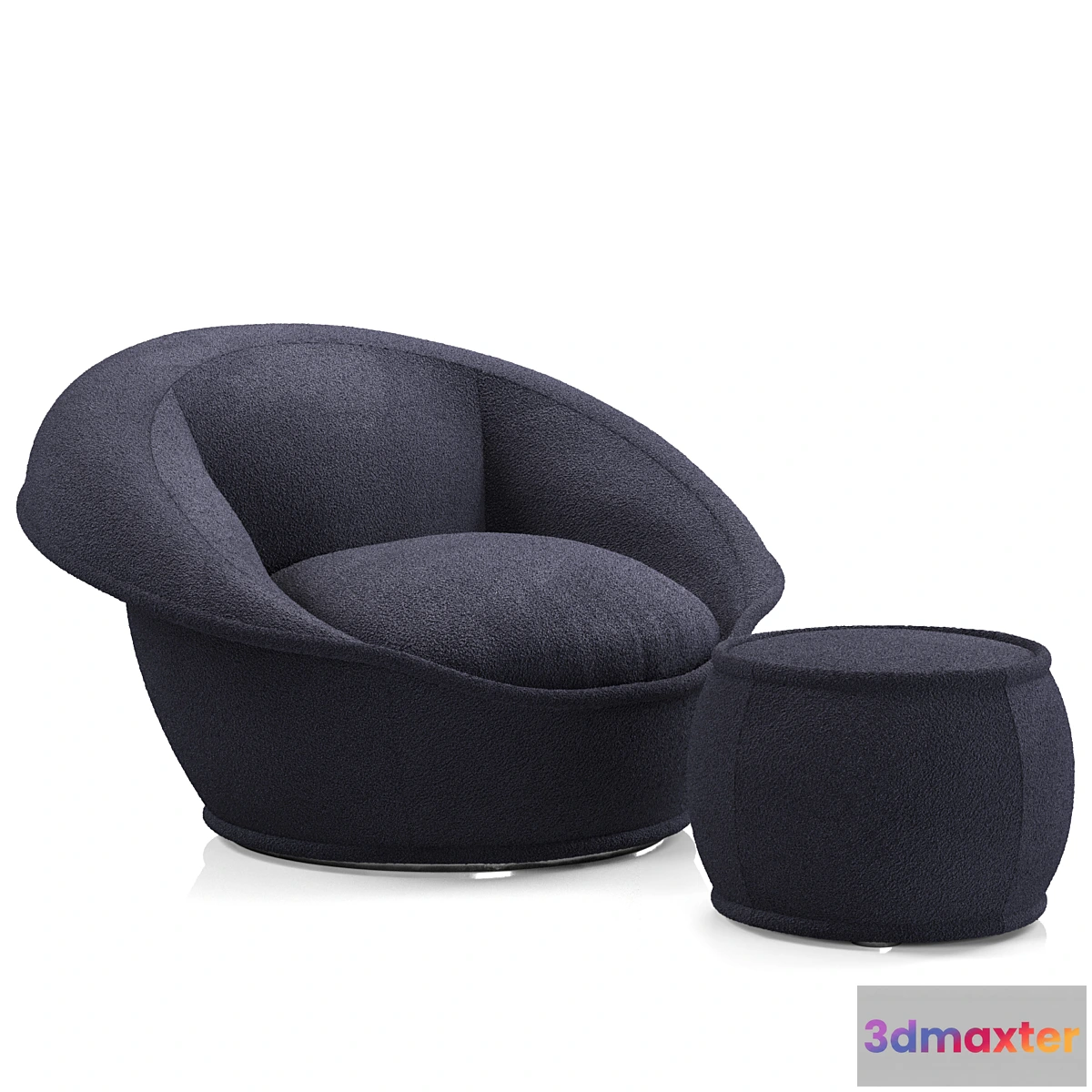 851511 - Roche Bobois Coiffe Pivoting Armchair 2 - No.3
