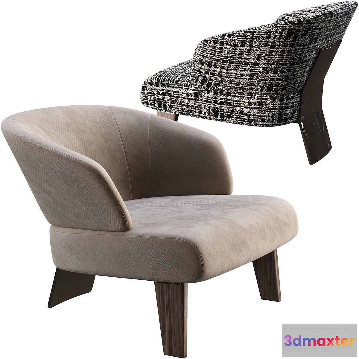 870213 - Armchair Minotti Reeves Large - No.4