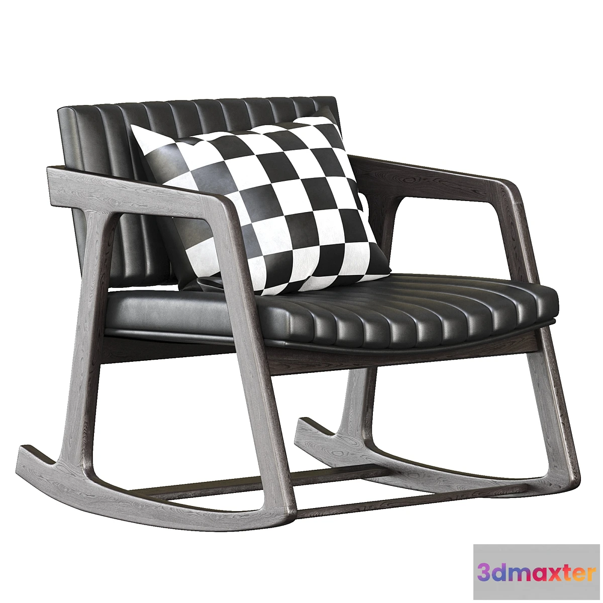 870777 - SHORTTAIL BLACK ROCKING CHAIR - No.4