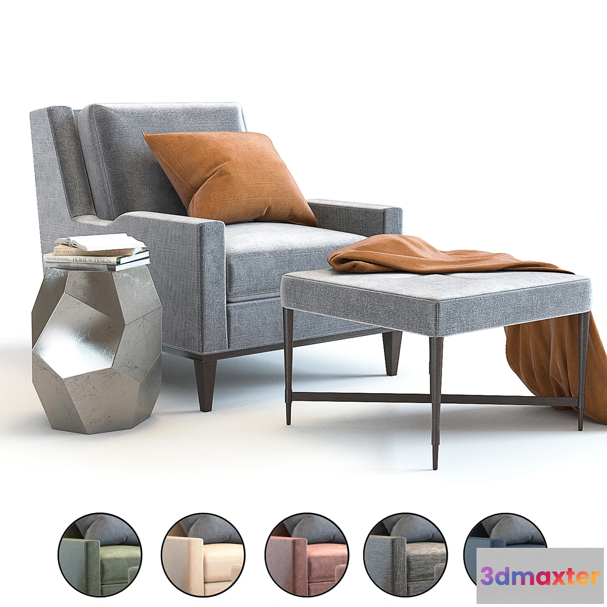 883092 - Baker Presido Lounge Chair - No.5