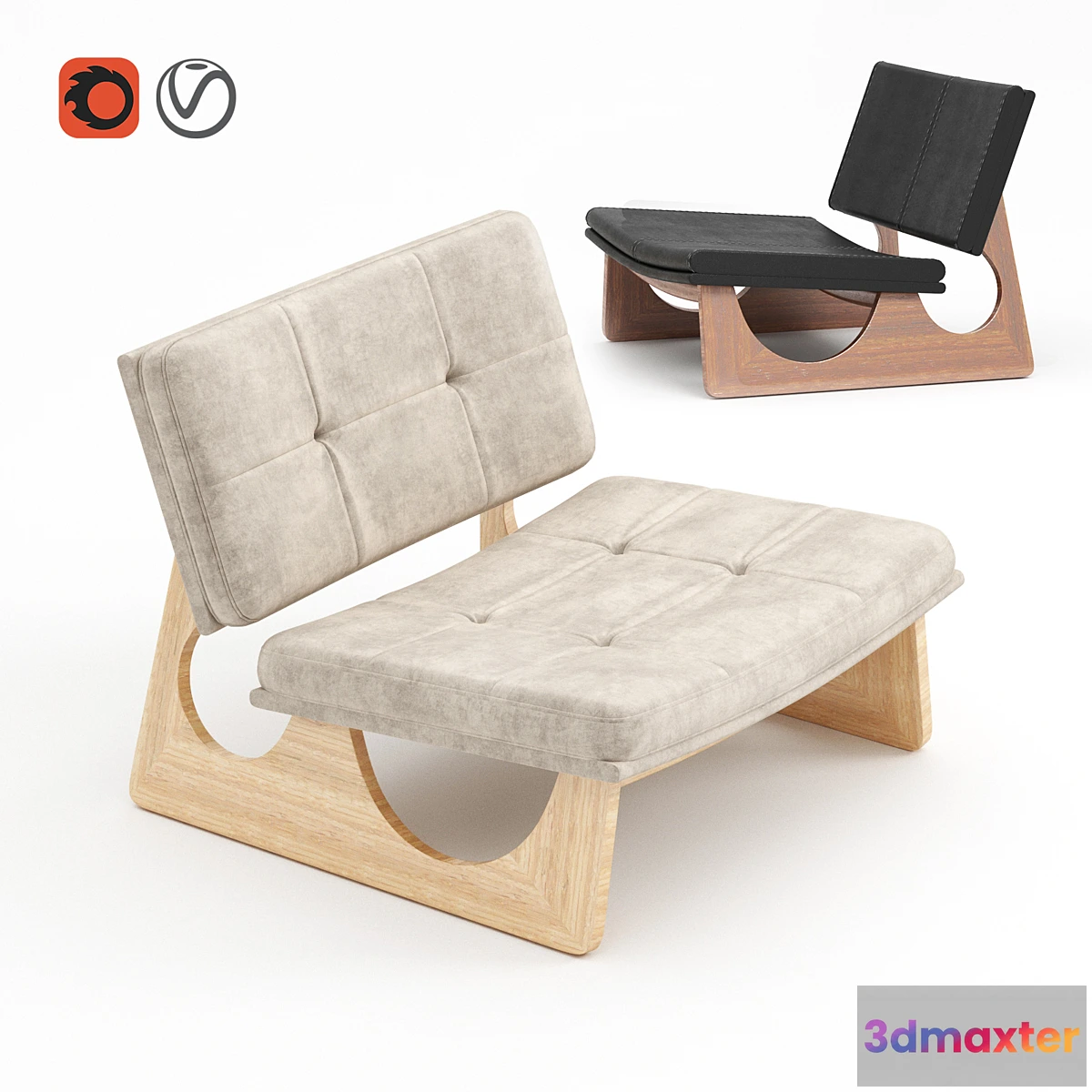 883220 - Autoban Sledge Lounge Chair - No.4