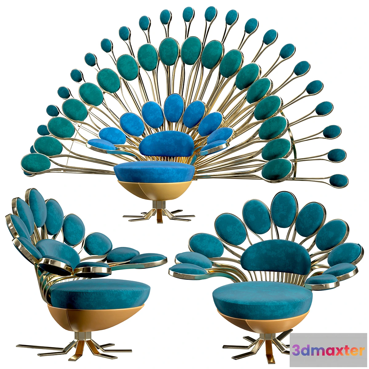 889162 - Visionnaire Pavone Throne - No.2