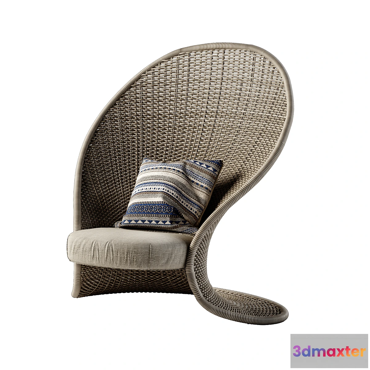 894022 - Rattan chair - No.6
