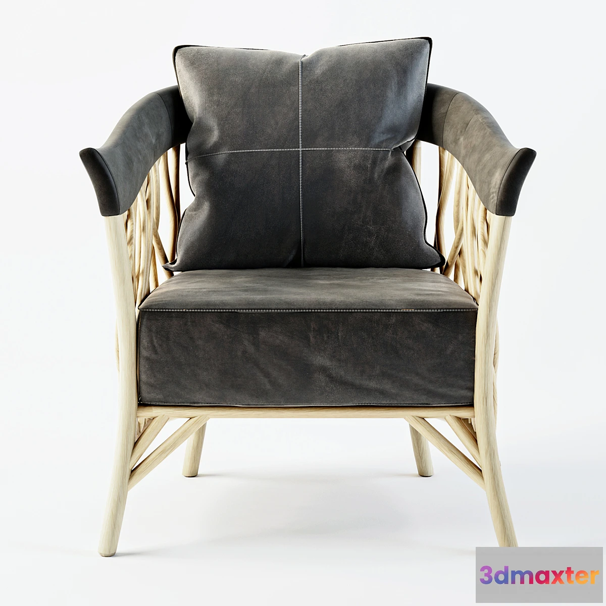 894090 - Wicker Lounge Chair - No.4