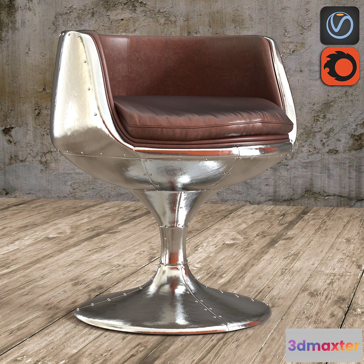 894384 - ARMCHAIR AVIATOR CUP CHAIR - No.2