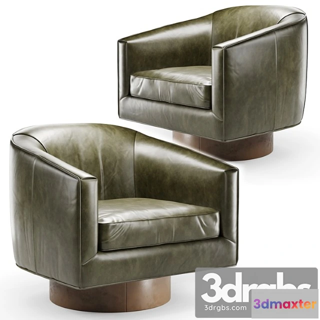 932740 - Armchair bianca return swivel