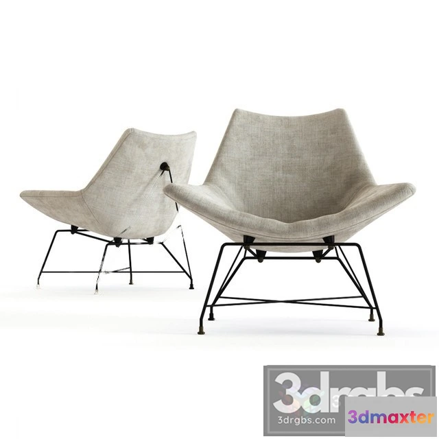 933302 - Augusto Bozzi Easy Armchair