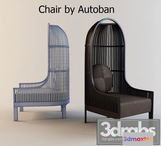 933308 - Autoban Nest Lounge Chair