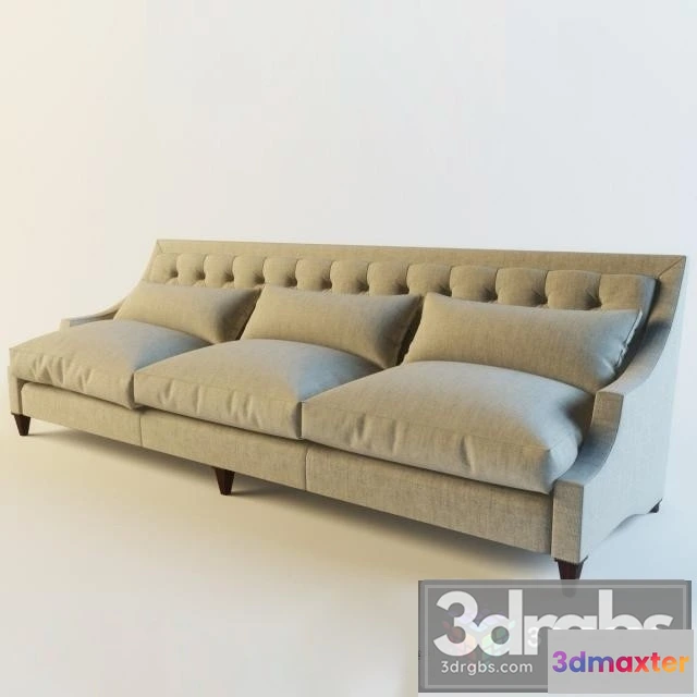 933378 - Baker 6130S1 Sofa  Tufted