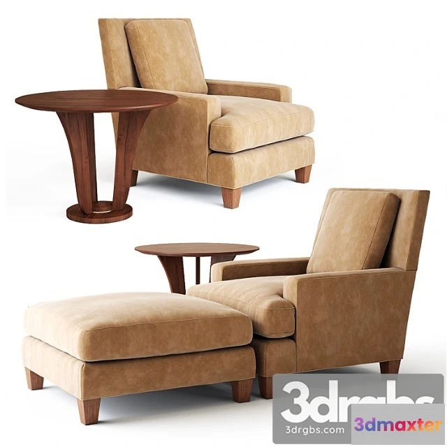 933398 - Baker Barbara Barry Chair And Table