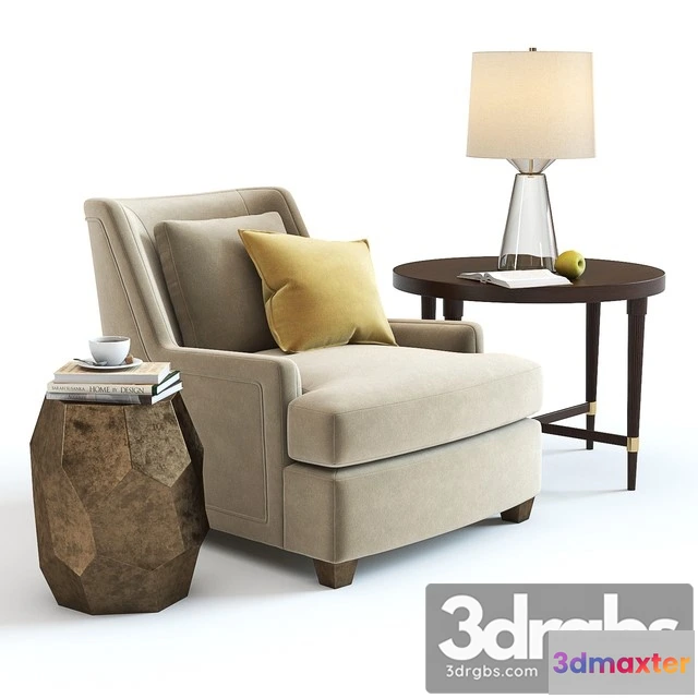 933408 - Baker Colin Cab Armchair