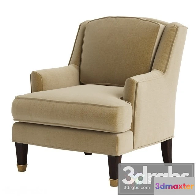 933422 - Baker Juliette Loose Back Chair