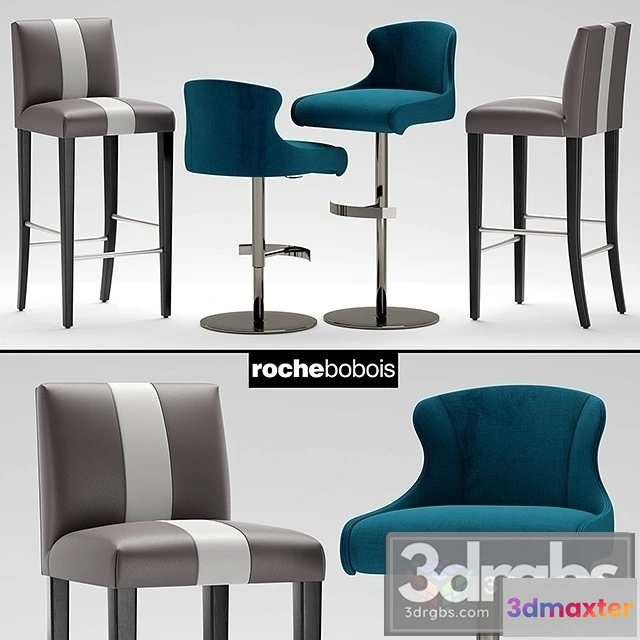 933466 - Bar Stools Chair Set