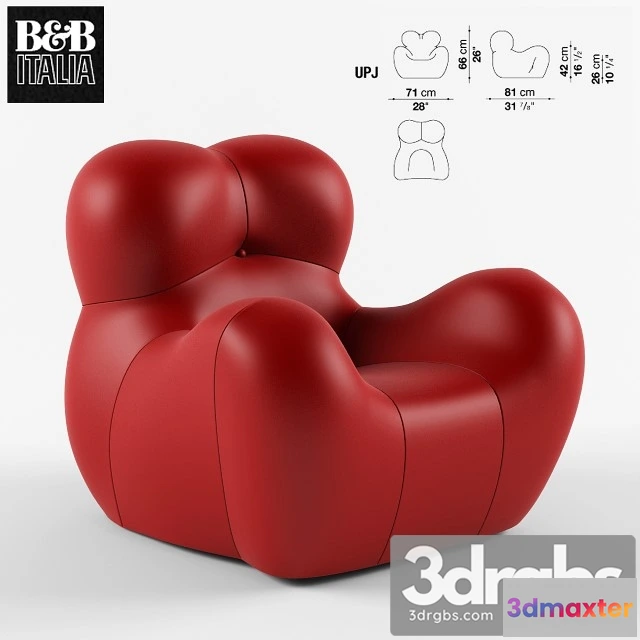 933560 - BB Italia Up Junior Child Armchair