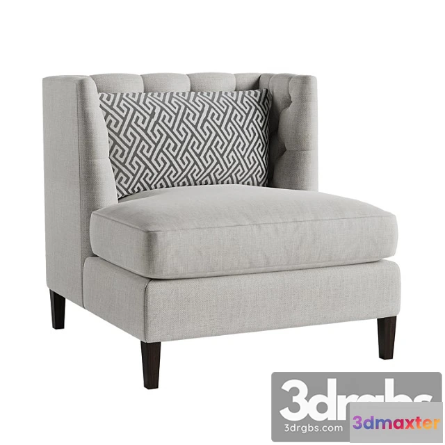 933654 - Bernhardt abbey armless chair