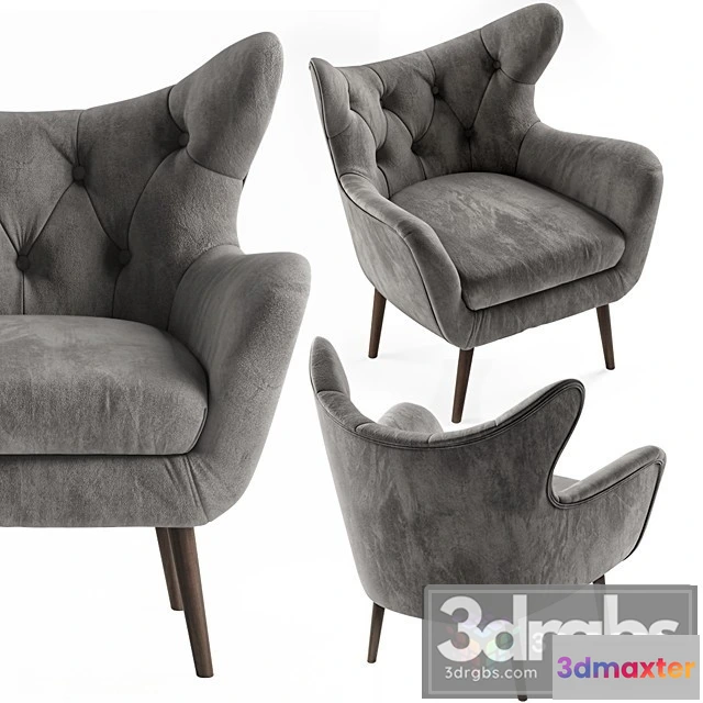 933842 - Bouck Wingback Chair