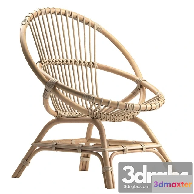 933898 - Brigitte Rattan Armchair 1