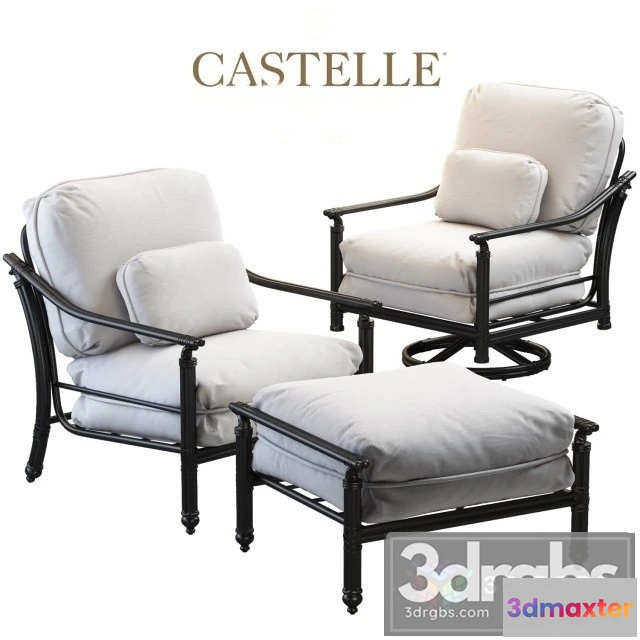 934164 - Castelle Coco Isle Armchairs
