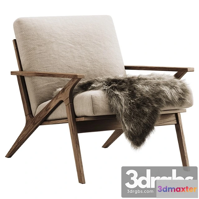 934188 - Cavett Wood Frame Chair