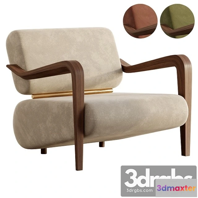 934468 - Clark Armchair Mezzo Collection
