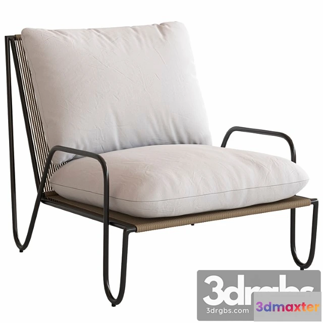 934542 - Coco Republic Shore Outdoor Lounge Chair