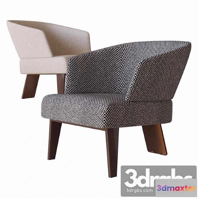 934694 - Creed Small Armchair Minotti