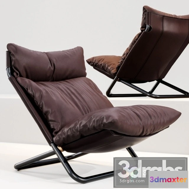 934722 - Cross High Armchair Arflex