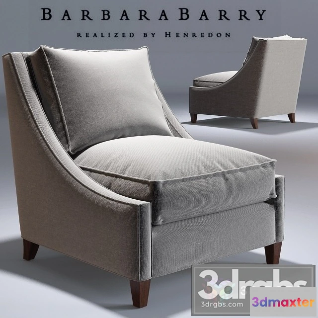 934756 - Curved Back Lounge Chair