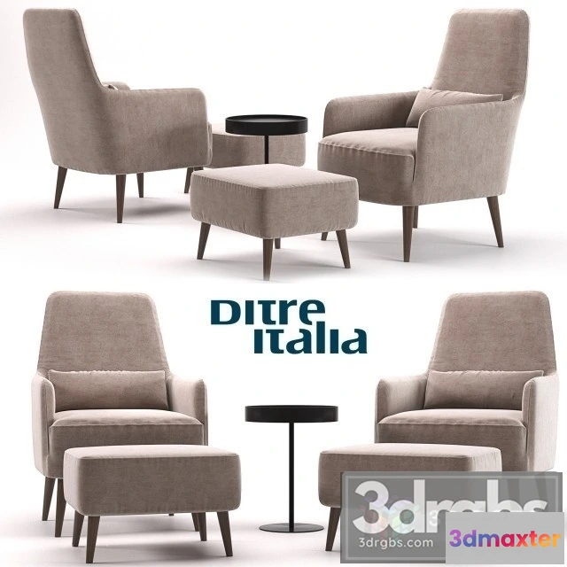 935018 - Ditre Italia Ray Armchair