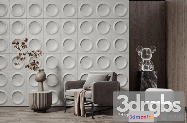 935400 - Fabric Moderm Armchair 3