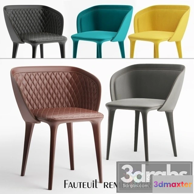 935444 - Fauteuil Rembourre Lepel