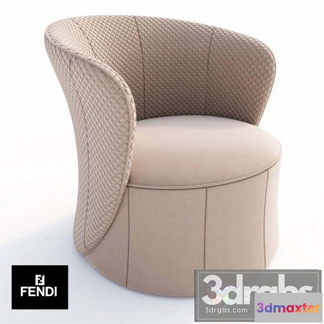 935488 - Fendi Round Armchair