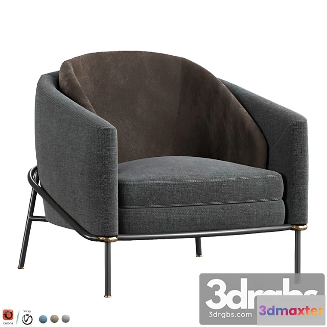 935492 - Fil Noir Armchair