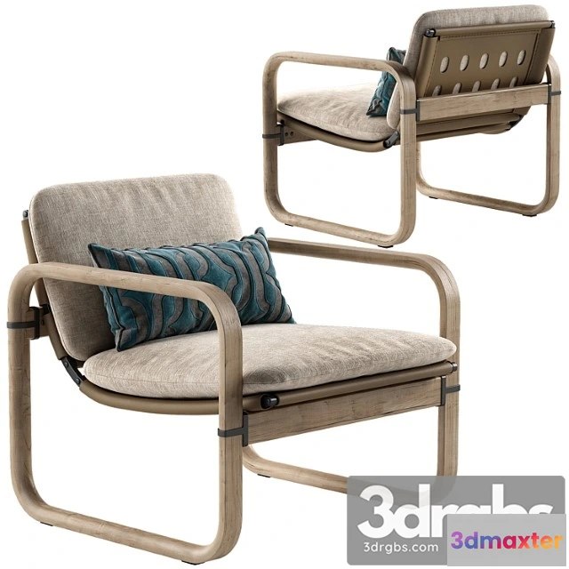 935790 - Giorgetti loop armchair