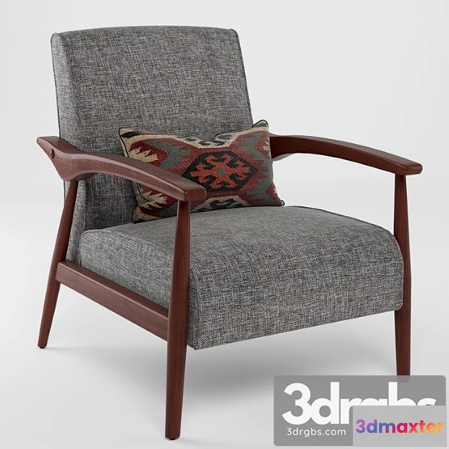 935888 - Gray Arm Chair