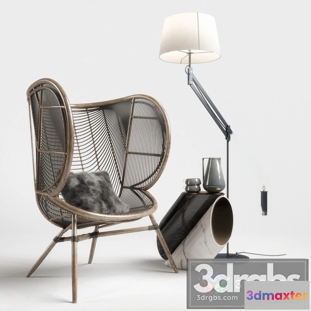 935894 - Greige Design Olaf Armchair