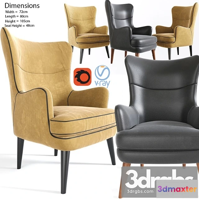 935898 - Greta armchair teal