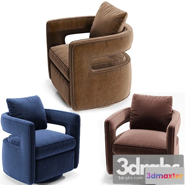 936430 - Kennedy Navy Swivel Chair