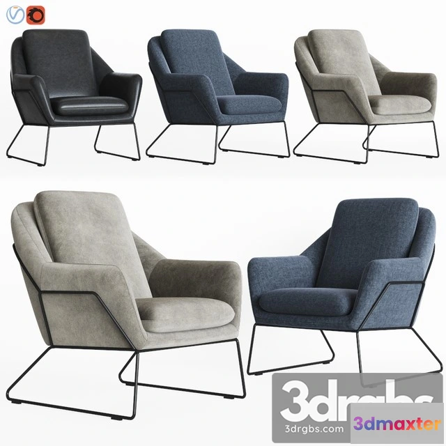 936792 - Loft Design Armchair Model 2549
