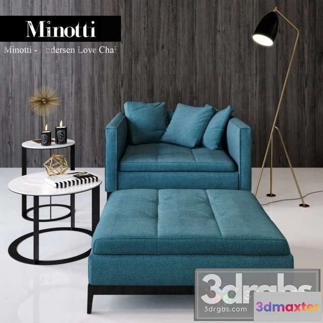 937206 - Minotti Andersen Love Chair