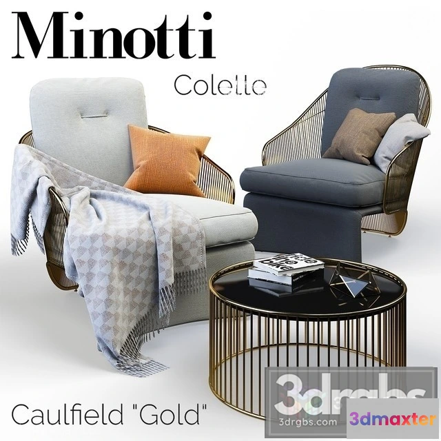 937246 - Minotti Colette Armchair