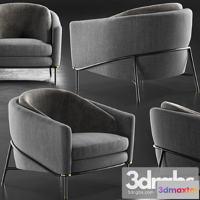 937282 - Minotti fil noir