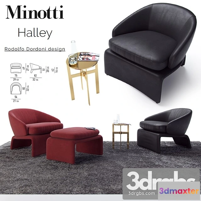 937300 - minotti halley