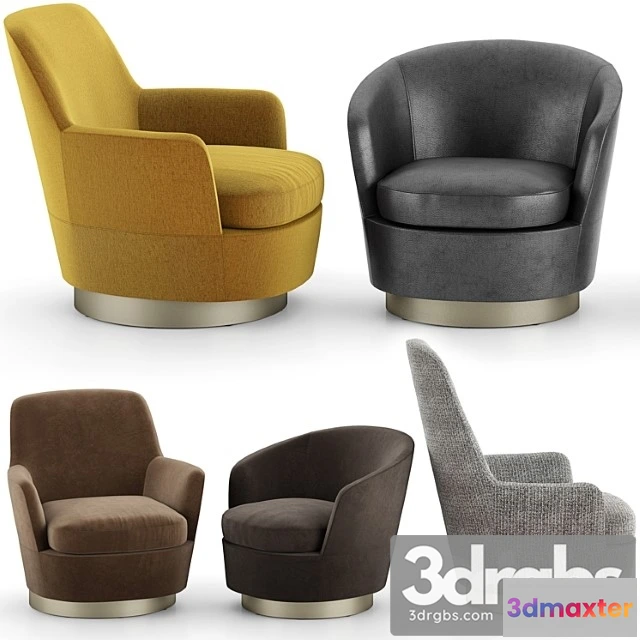937310 - Minotti jacques armchairs