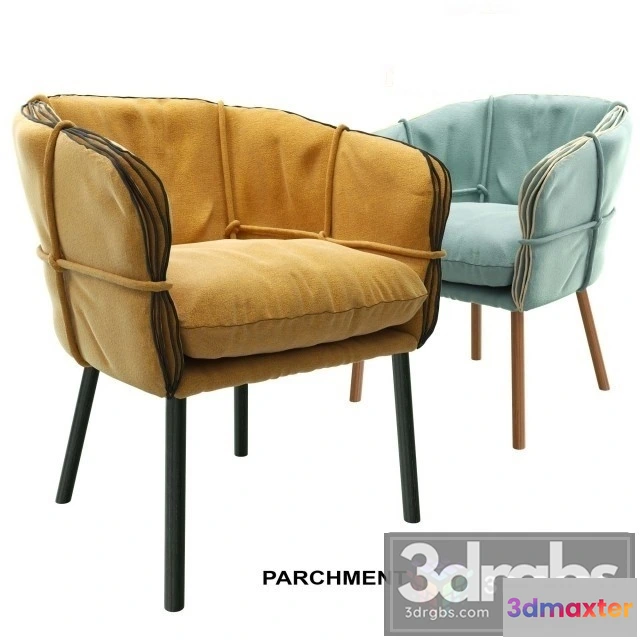 937982 - Parchment Kenneth Cobonpue Armchair