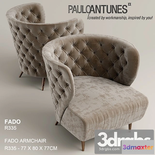 938000 - Pauloantunes Fado R335 Armchair