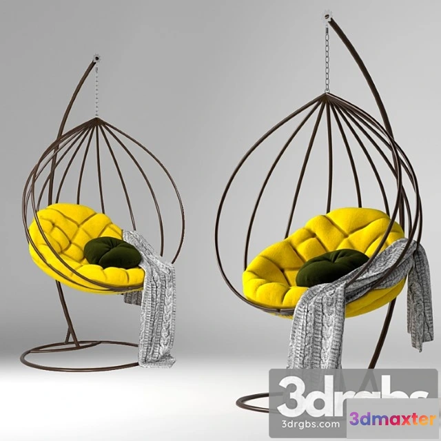 938024 - Pendant chair cocoon adele