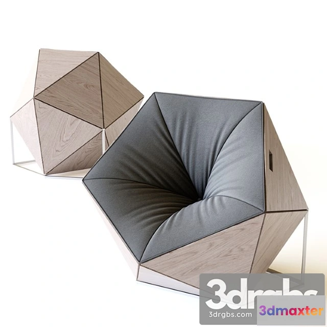 938260 - Polygonal Chair 3
