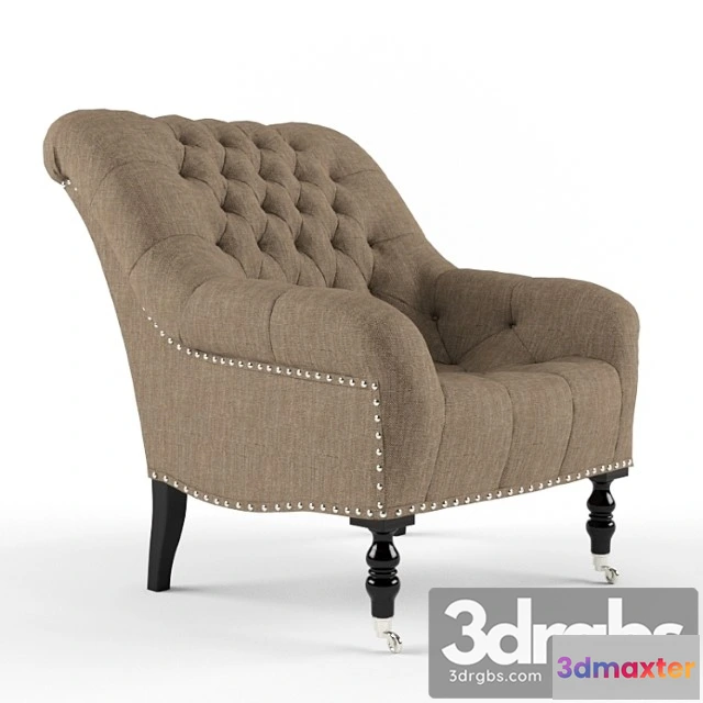 938408 - Ralph lauren mayfair tufted chair